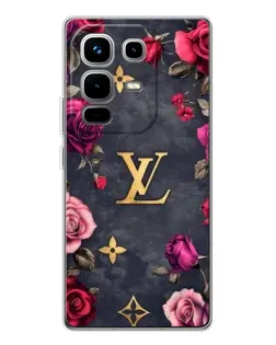 Чохол для Infinix Note 50 з картинкою «Квітковий Louis Vuitton» Чохол для Infinix Note 50 з картинкою «Квітковий Louis Vuitton»