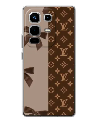 Чехол для Infinix Note 50 с картинкой «Louis Vuitton — банты» Чехол для Infinix Note 50 с картинкой «Louis Vuitton — банты»