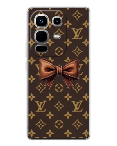 Чехол для Infinix Note 50 с картинкой «LV с бантом» Чехол для Infinix Note 50 с картинкой «LV с бантом»