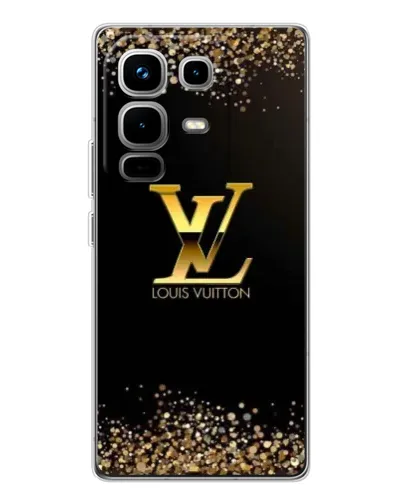 Чехол для Infinix Note 50 с картинкой «LV — золотые искры» Чехол для Infinix Note 50 с картинкой «LV — золотые искры»