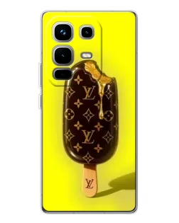Чехол для Infinix Note 50 с картинкой «Мороженое от LV»