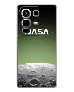 Чехол для Infinix Note 50 с картинкой «NASA — лунный градиент»