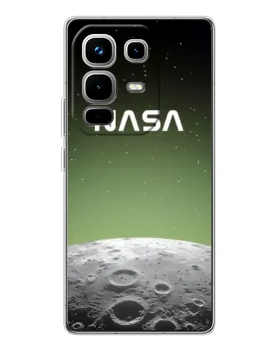 Чехол для Infinix Note 50 с картинкой «NASA — лунный градиент»