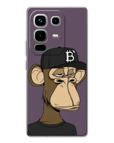 Чохол для Infinix Note 50 з картинкою «Bored Ape в кепці»