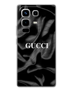 Чохол для Infinix Note 50 з картинкою «Gucci — шовкові хвилі» Чохол для Infinix Note 50 з картинкою «Gucci — шовкові хвилі»