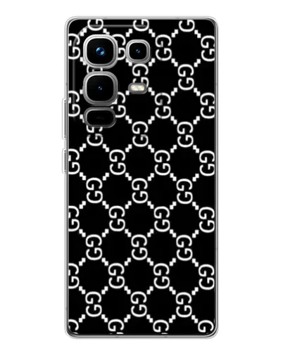 Чехол для Infinix Note 50 с картинкой «Gucci — сетчатый паттерн»