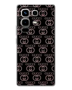 Чехол для Infinix Note 50 с картинкой «Классическая монограмма Gucci»