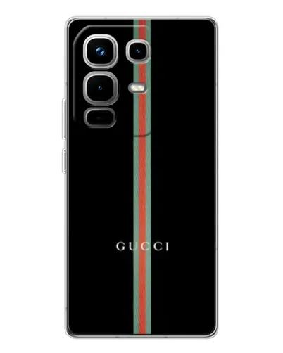 Чехол для Infinix Note 50 с картинкой «Gucci — строгая линия» Чехол для Infinix Note 50 с картинкой «Gucci — строгая линия»