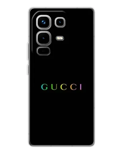 Чехол для Infinix Note 50 с картинкой «Gucci — неоновый минимализм» Чехол для Infinix Note 50 с картинкой «Gucci — неоновый минимализм»