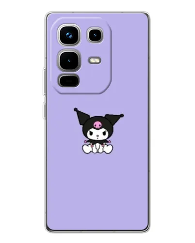 Чохол для Infinix Note 50 з картинкою «Kuromi — фіолетовий мінімалізм» Чохол для Infinix Note 50 з картинкою «Kuromi — фіолетовий мінімалізм»