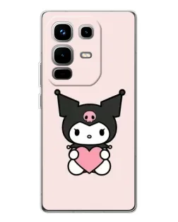 Чохол для Infinix Note 50 з картинкою «Kuromi та серце»