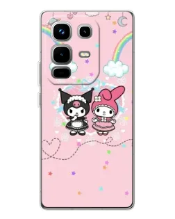Чохол для Infinix Note 50 з картинкою «My Melody та Kuromi»