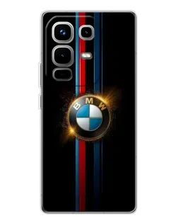 Чехол для Infinix Note 50 с картинкой «BMW M-Power неон»
