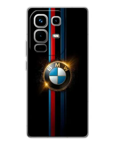 Чехол для Infinix Note 50 с картинкой «BMW M-Power неон»