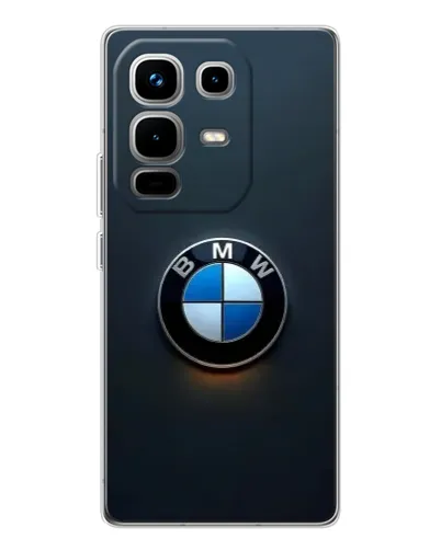 Чехол для Infinix Note 50 с картинкой «Логотип BMW — минимализм»
