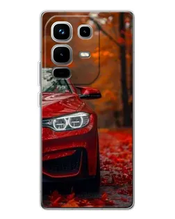 Чехол для Infinix Note 50 с картинкой «Осенняя BMW M4»