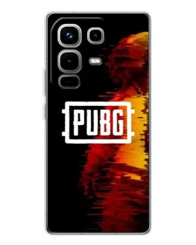 Чохол для Infinix Note 50 з картинкою «Яскравий логотип PUBG»