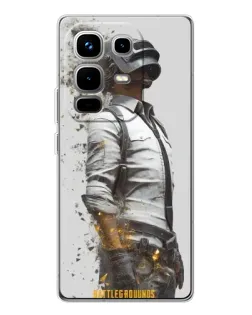 Чохол для Infinix Note 50 з картинкою «PUBG — боєць у пилу»