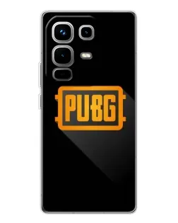 Чохол для Infinix Note 50 з картинкою «PUBG — рамка лого»