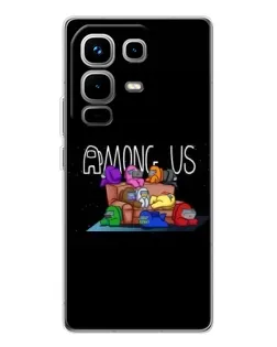 Чохол для Infinix Note 50 з картинкою «Логотип Among Us»
