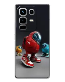 Чохол для Infinix Note 50 з картинкою «Among Us — 3D стиль»