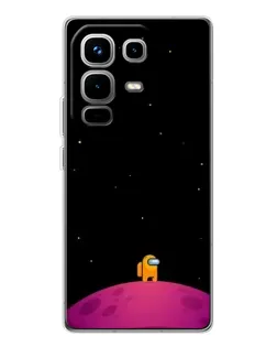 Чохол для Infinix Note 50 з картинкою «Самотній герой на планеті»