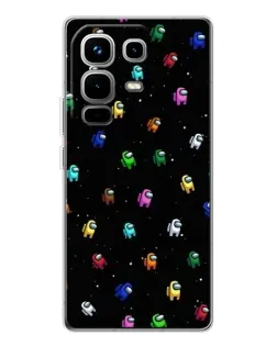 Чохол для Infinix Note 50 з картинкою «Екіпаж Among Us»