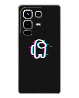 Чохол для Infinix Note 50 з картинкою «Among Us неон»
