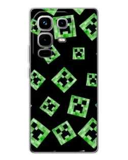 Чохол для Infinix Note 50 з картинкою «Паттерн з кріперами»