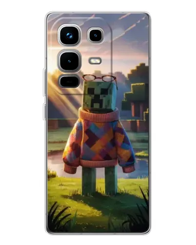 Чохол для Infinix Note 50 з картинкою «Кріпер у светрі»
