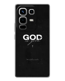 Чехол для Infinix Note 50 с картинкой «GOD — Бог над всем»