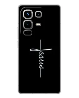Чехол для Infinix Note 50 с картинкой «Тонкая линия веры»