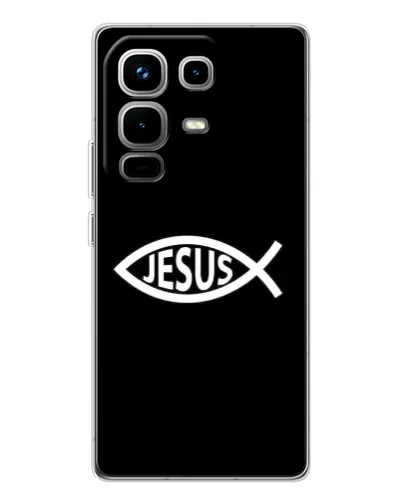 Чехол для Infinix Note 50 с картинкой «Классический Jesus»