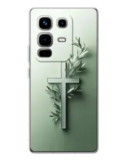 Чехол для Infinix Note 50 с картинкой «Оливковая ветвь»