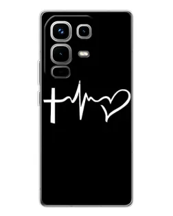 Чехол для Infinix Note 50 с картинкой «Пульс веры»