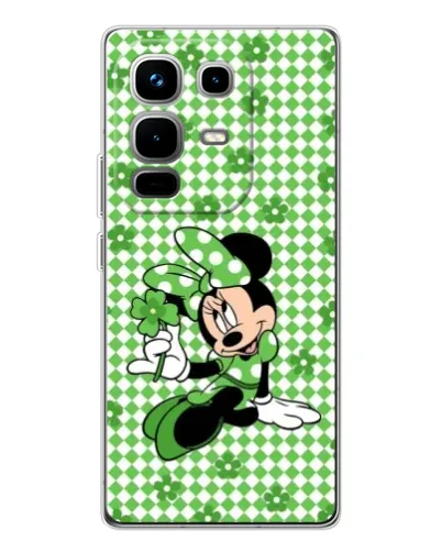 Чехол для Infinix Note 50 с картинкой «Mickey в клетку»