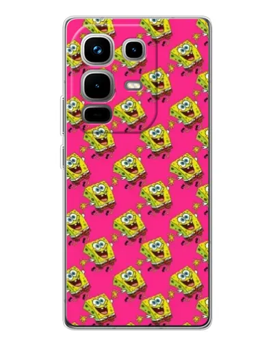Чехол для Infinix Note 50 с картинкой «Розовый паттерн»