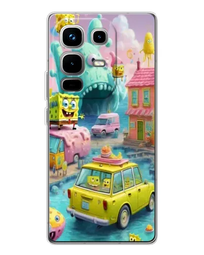 Чехол для Infinix Note 50 с картинкой «Монстр-трак приключения»
