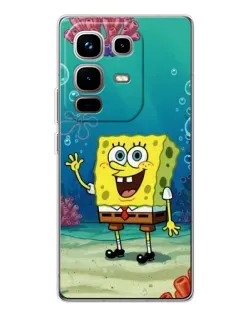 Чехол для Infinix Note 50 с картинкой «Подводный привет»