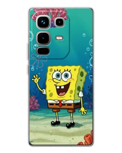 Чехол для Infinix Note 50 с картинкой «Подводный привет»