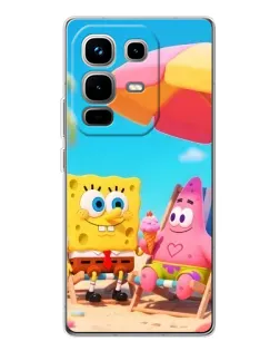 Чехол для Infinix Note 50 с картинкой «Отдых на пляже»