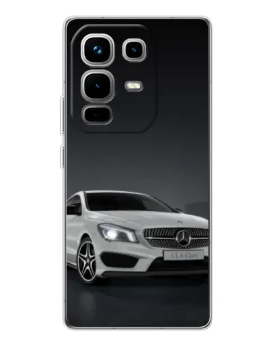 Чехол для Infinix Note 50 с картинкой «Mercedes AMG GT Silver»