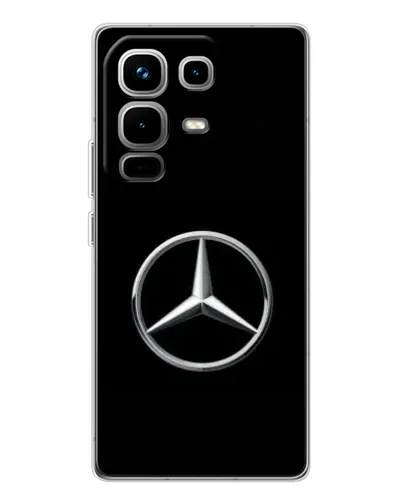 Чехол для Infinix Note 50 с картинкой «Mercedes классический лого»