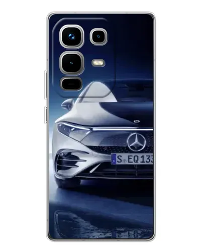 Чехол для Infinix Note 50 с картинкой «Mercedes EQ — будущее»