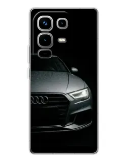 Чехол для Infinix Note 50 с картинкой «Audi — детализация кузова»