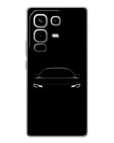 Чехол для Infinix Note 50 с картинкой «Взгляд Audi в темноте»
