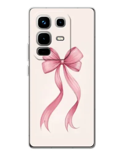 Чехол для Infinix Note 50 с картинкой «Розовый бант»
