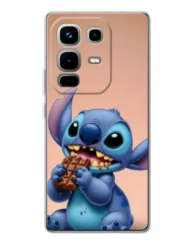 Чехол для Infinix Note 50 с картинкой «Стич ест шоколад» Чехол для Infinix Note 50 с картинкой «Стич ест шоколад»