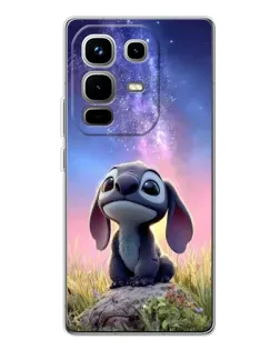 Чехол для Infinix Note 50 с картинкой «Стич на рассвете»
