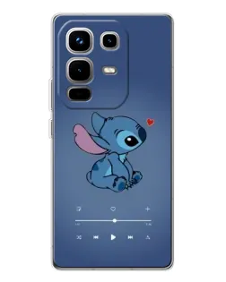 Чехол для Infinix Note 50 с картинкой «Музыкальный Stitch»
